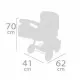 Doll Stroller Decuevas Funny Foldable 3-in-1 41 x 62 x 70 cm