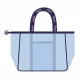 Beach Bag Stitch Blue 62,0 x 39,0 x 20,0 cm
