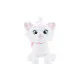 Fluffy toy Disney Cakey Cat 25 cm White Polyester