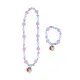 Set Collar y Pulseras Disney Princess Morado 2 Piezas