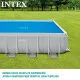 Swimming Pool Cover Intex Frame Solar Rectangular 378 x 186 cm
