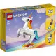 Juego de Construcción Lego Creator Magic Unicorn 31140 3 en 1 145 Piezas