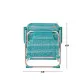 Silla de Playa Colorbaby 55 x 35 x 72 cm Turquesa