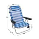 Silla Plegable Colorbaby Marinero 48 x 48,5 x 84 cm Blanco Azul marino