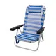 Silla Plegable Colorbaby Marinero 48 x 48,5 x 84 cm Blanco Azul marino