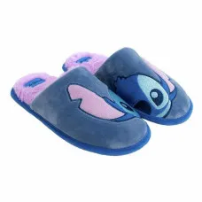 House Slippers Stitch Blue 34-35