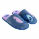 House Slippers Stitch Blue 34-35