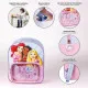 Mochila Escolar Disney Princess Azul