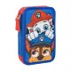 School Case The Paw Patrol Blue 12,5 x 19,5 x 4,5 cm