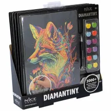 Juego Educativo Crystal Art Diamantiny Surtido 32 x 32 x 2,4 cm