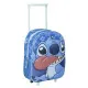 Mochila Escolar 3D con Ruedas Stitch