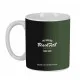 Mug BlackFit8 Gradient Black Military green 350 ml Large
