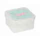 Lunch box Moos Garden Turquoise 13 x 7,5 x 13 cm