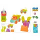 Set de Juguetes de Playa Colorbaby Camión Volquete 21 cm 5 Piezas