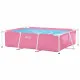 Detachable Pool Colorbaby Pink 1662 L 220 x 150 x 60 cm