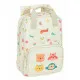 Mochila Infantil The Avengers Animals Crema Con asas