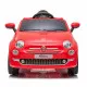 Coche Eléctrico para Niños Fiat 500 Rojo Con control remoto MP3 30 W 6 V 113 x 67,5 x 53 cm