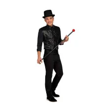 Disfraz para Adultos My Other Me Showman Negro Chaleco M/L