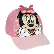 Gorra Infantil Minnie Mouse Rosa