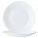 Set de Platos Arcoroc Restaurant Blanco Vidrio (Ø 23,5 cm) (6 uds)