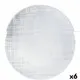 Underplate Bidasoa Ikonic Transparent Glass (Ø 28 cm) (Pack 6x)