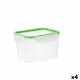 Hermetic Lunch Box Quid Greenery 1,8 L Transparent Plastic (Pack 4x)