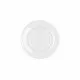 Flat plate Bidasoa Glacial Ceramic White (16,5 cm) (Pack 12x)