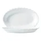 Serving Platter Luminarc Trianon White Glass (Ø 35 cm) (6 Units)