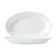 Serving Platter Luminarc Trianon White Glass (22 cm) (24 Units)