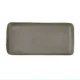 Snack tray Bidasoa Gio Rectangular Grey 28 x 14 cm Ceramic (4 Units)