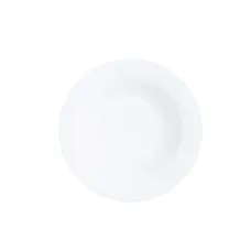 Plate set Arcoroc Intensity White 6 Units Glass 22 cm