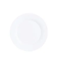 Plate set Arcoroc Intensity White 6 Units Glass 25,5 cm