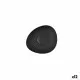 Plate Bidasoa Fosil Black Ceramic Aluminium Oxide 13,3 x 11,6 x 1,7 cm Coffee (12 Units)