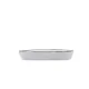 Snack tray Ariane Vital Filo White Black Ceramic Aluminium Oxide 17,3 x 2,6 x 10 cm (8 Units)