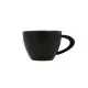 Cup Bidasoa Fosil Black Ceramic Aluminium Oxide 220 ml (8 Units)