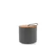 Jar Quid Ozon Grey Ceramic 10,4 x 10 cm (6 Units)