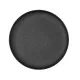 Flat Plate Bidasoa Fosil Black Ceramic 26,5 x 26,4 x 2,3 cm (6 Units)