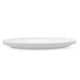 Flat Plate Bidasoa Fosil White Ceramic 26,5 x 26,4 x 2,3 cm (6 Units)