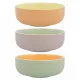 Bowl Quid Vitamina Bicoloured Ceramic 16 x 16 x 6 cm (6 Units)