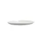 Flat plate Ariane Artisan Ceramic White Ø 27 cm (6 Units)