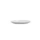 Flat plate Ariane Artisan Ceramic White Ø 21 cm (12 Units)