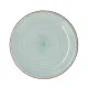 Flat plate Quid Vita Aqua Turquoise Ceramic Ø 27 cm (12 Units)