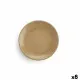 Flat plate Anaflor Vulcano Meat Baked clay Beige Ø 29 cm (8 Units)