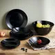Salad Bowl Luminarc Zelie Black Glass