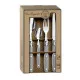 Set de Cubiertos Lou Laguiole Comptoir Gris Metal 24 Piezas