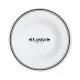 Pasta Dish Luminarc Friends Time Bistro White/Black Glass 28,5 cm (12 Units)