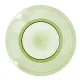 Flat plate Quid Viba Green Plastic 27 cm Ø 27 cm (12 Units) (Pack 12x)