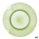 Flat plate Quid Viba Green Plastic 27 cm Ø 27 cm (12 Units) (Pack 12x)
