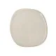 Flat plate Bidasoa Ikonic Ceramic White (26,5 x 25,7 x 1,5 cm) (Pack 4x)