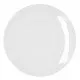Flat plate Bidasoa Glacial Coupe Ceramic White (30 cm) (Pack 4x)